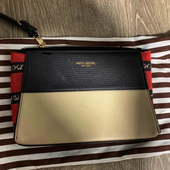 henri bendel Handbags - Sold! New Henri Bendel snakeskin bag